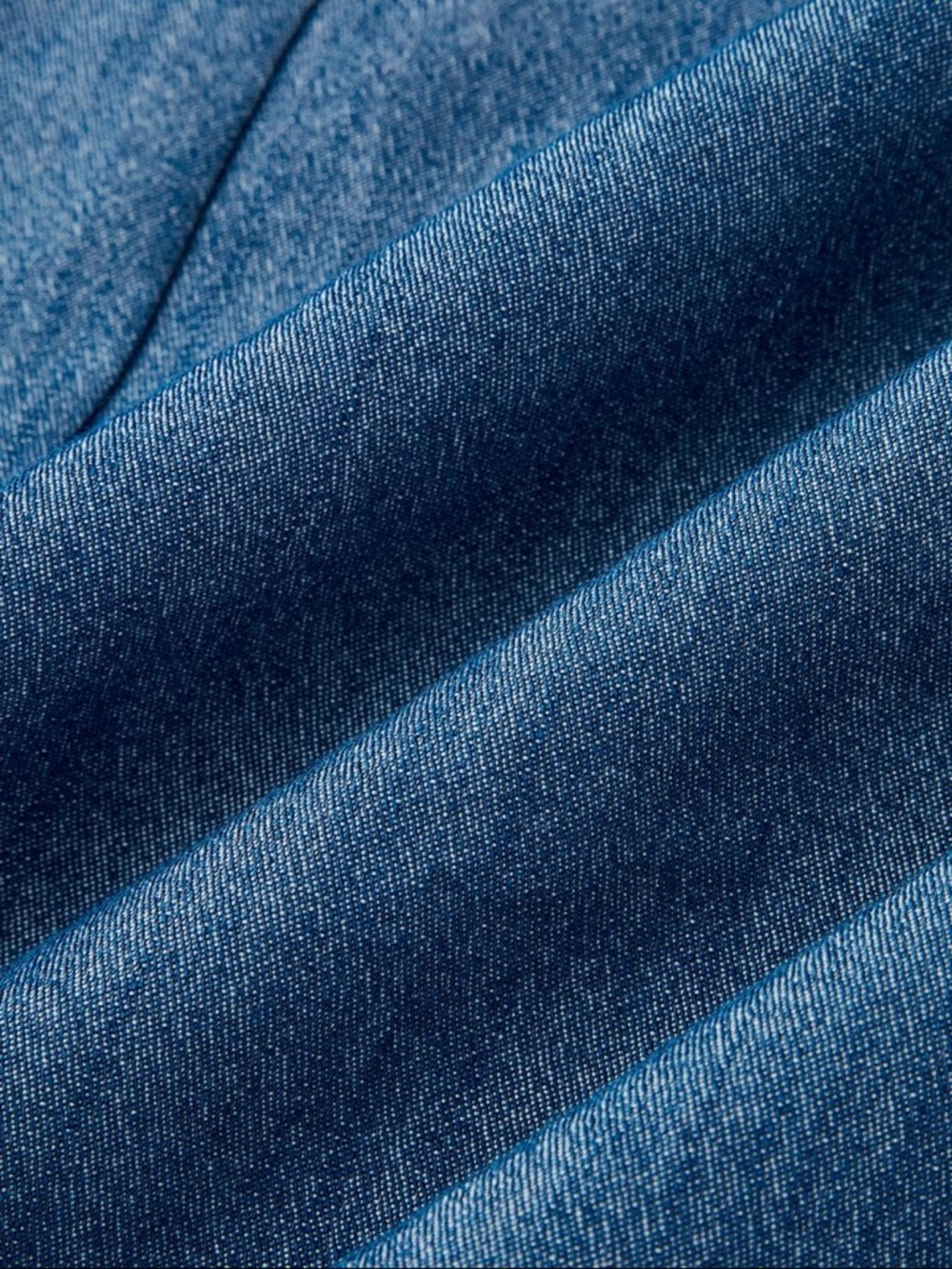 Commense Denim-Blue Two-Piece Wide-Leg Set - Picture 8 of 8